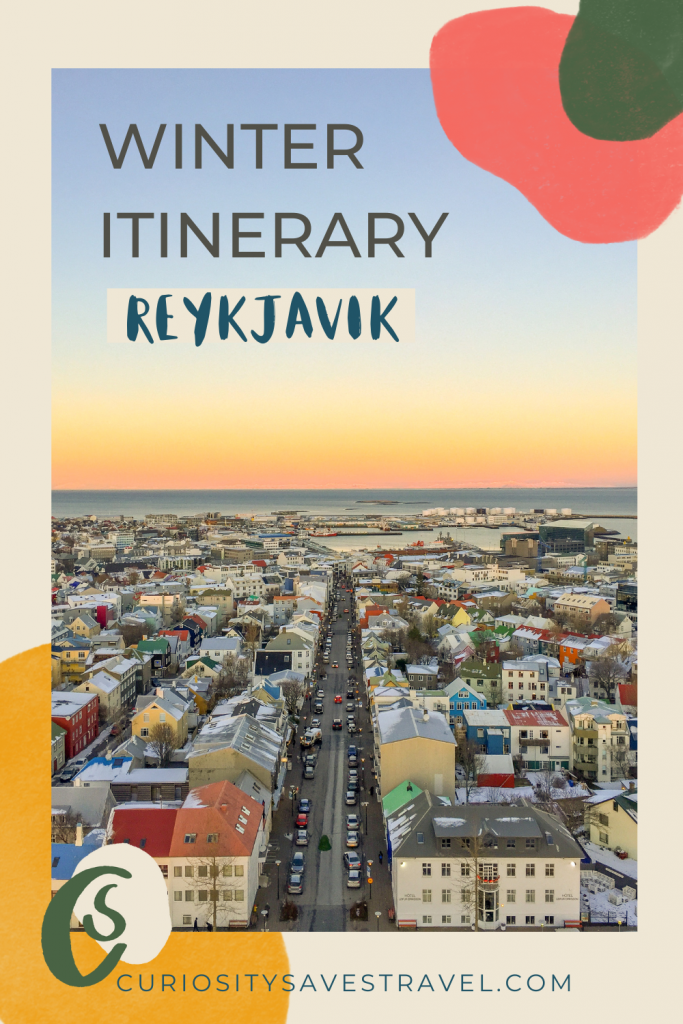 Winter itinerary for Reykjavik Iceland