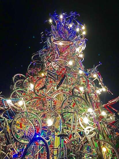 Munich Christmas Market Tollwood 1