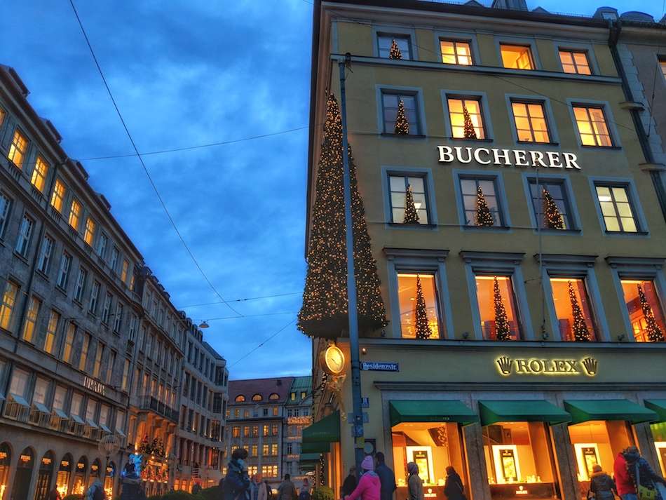 Things to do in Munich in the Winter, go shopping.