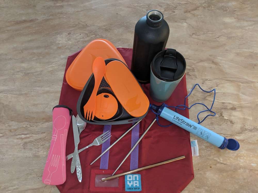 Reusable travel utensils