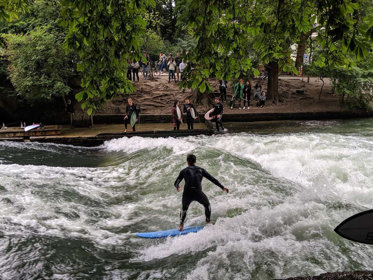 Munich river surfer alternative guide