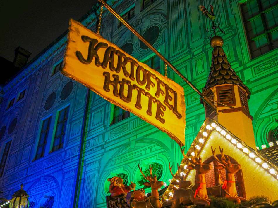 Munich Residenz Palace Christmas Market