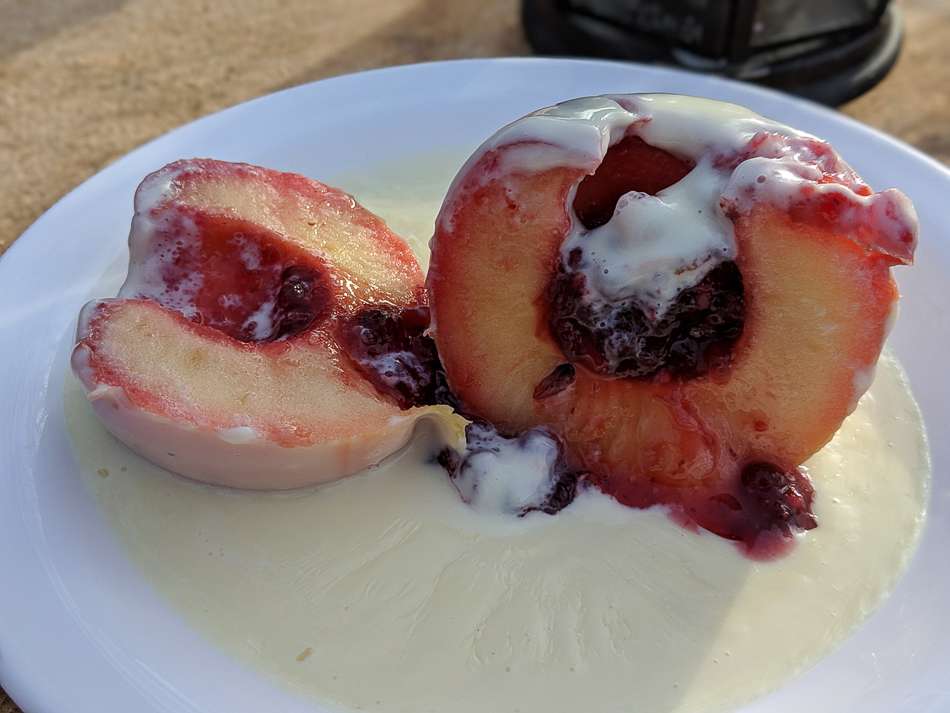gebraten apfel Munich Christmas Market food