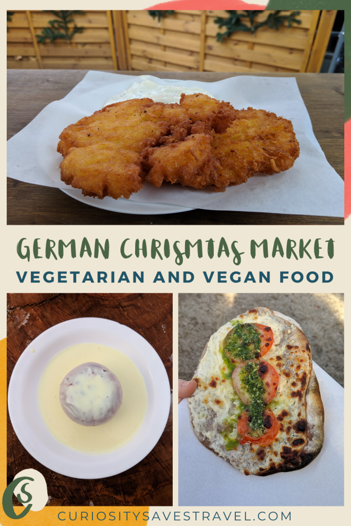 Amazing Vegetarian and vegan German Christmas market food