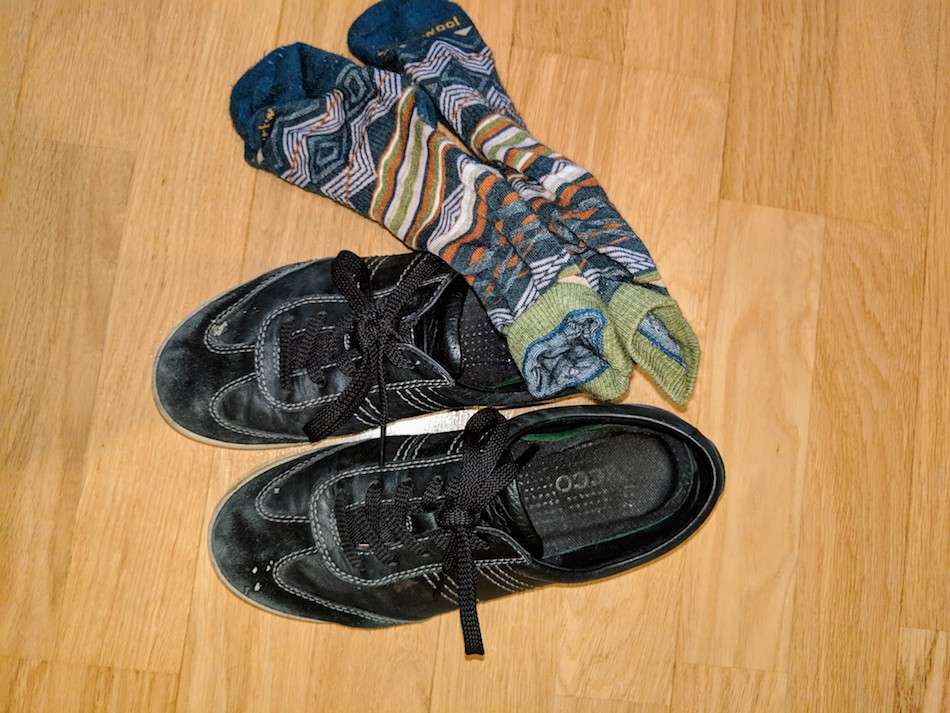 Shoes and socks to pack for New Zealand