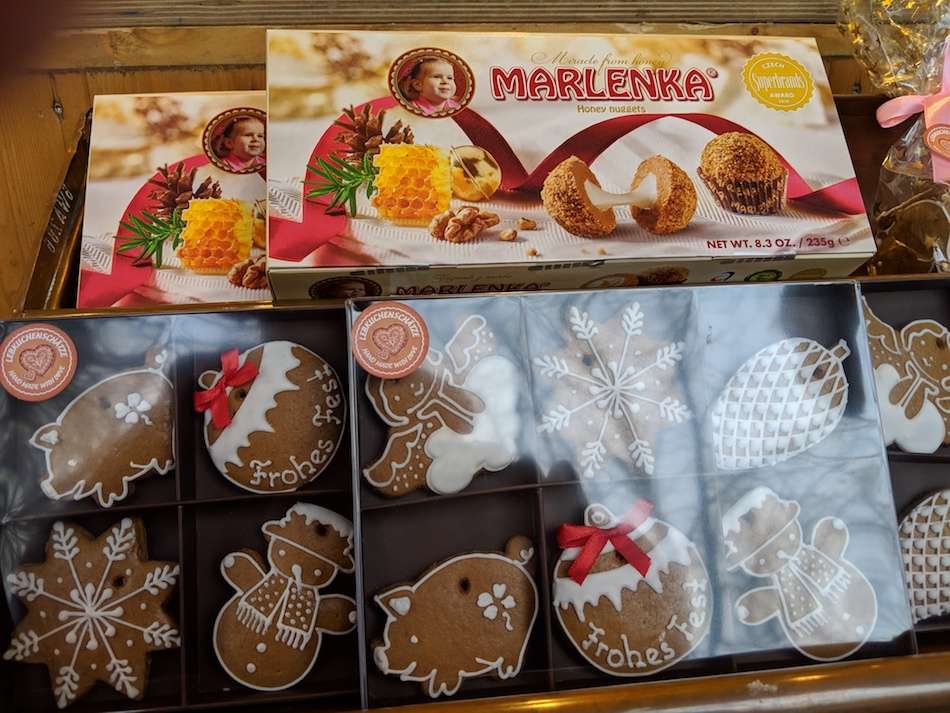 Lebkuchen German Christmas Market Vegetarian Food