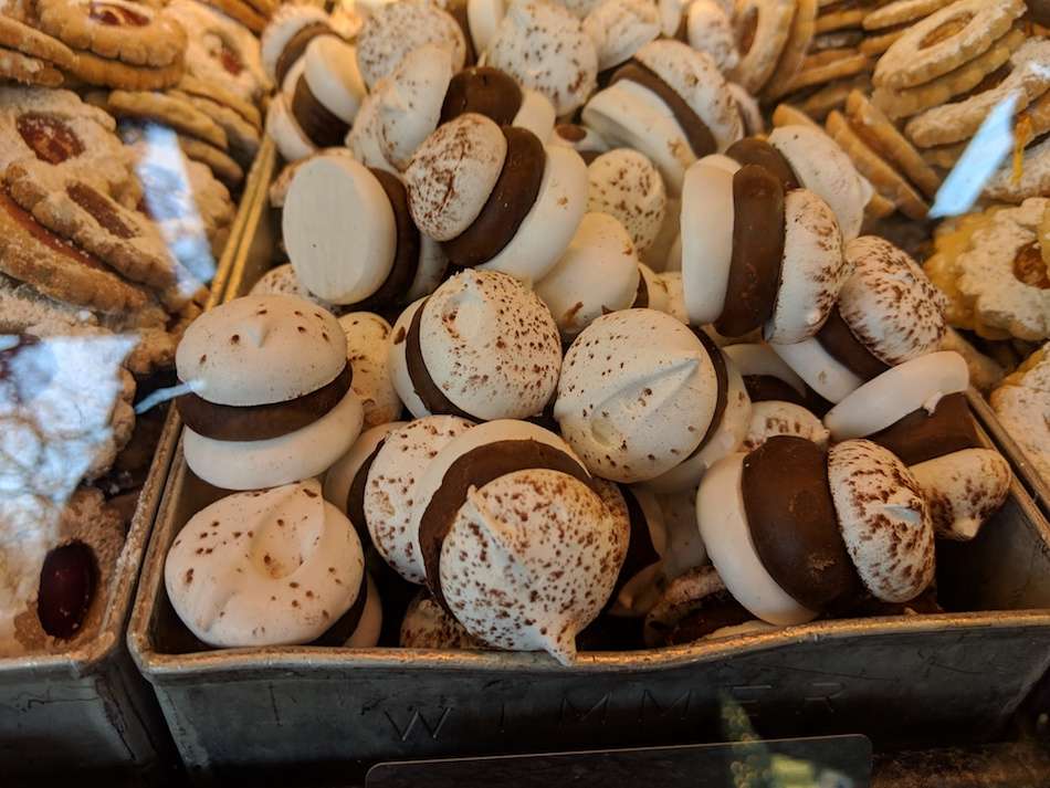 German Christmas Market Cookies Vegetarian Food