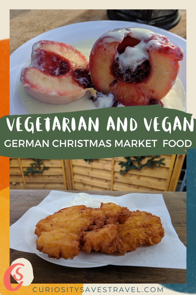 Vegetarian and vegan German Christmas market foods