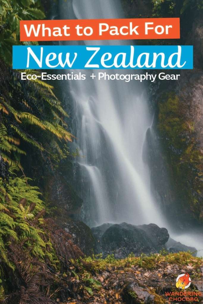 The essential New Zealand packing guide. What to pack for an eco-friendly trip to New Zealand including the North and South Island during summer and shoulder seasons.