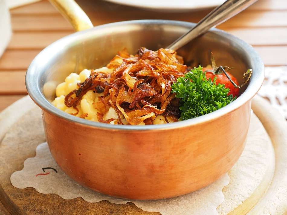 käsespätzle German Christmas Market Food