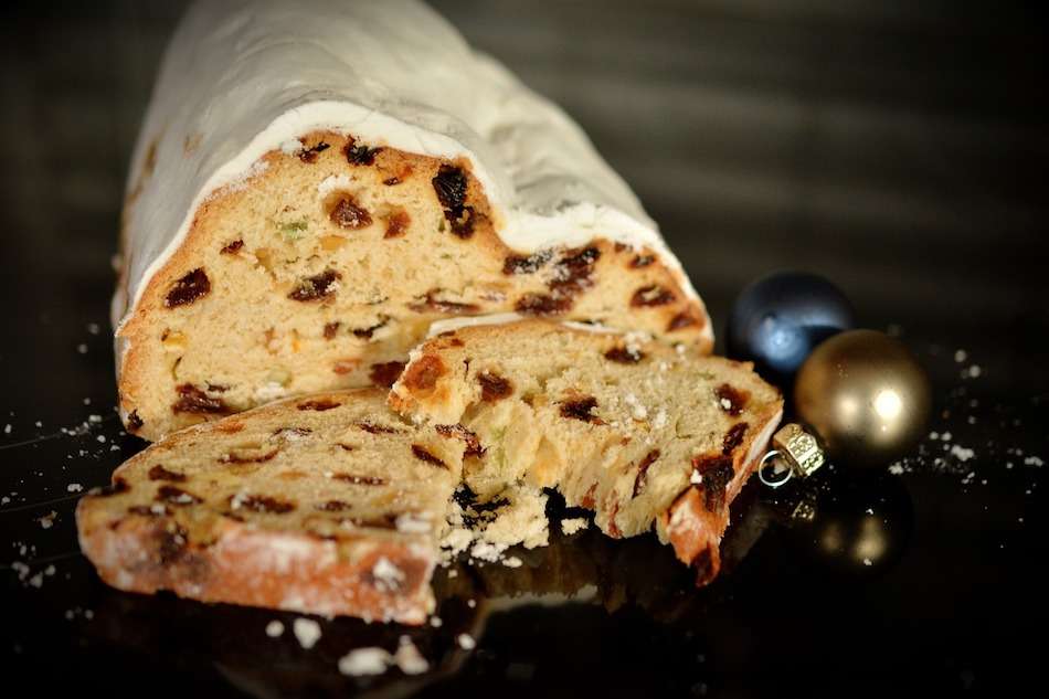 Stollen German Christmas Market Vegetarian Food