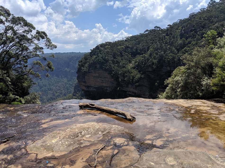 Wentworth Falls Blue Mountains National park Australia