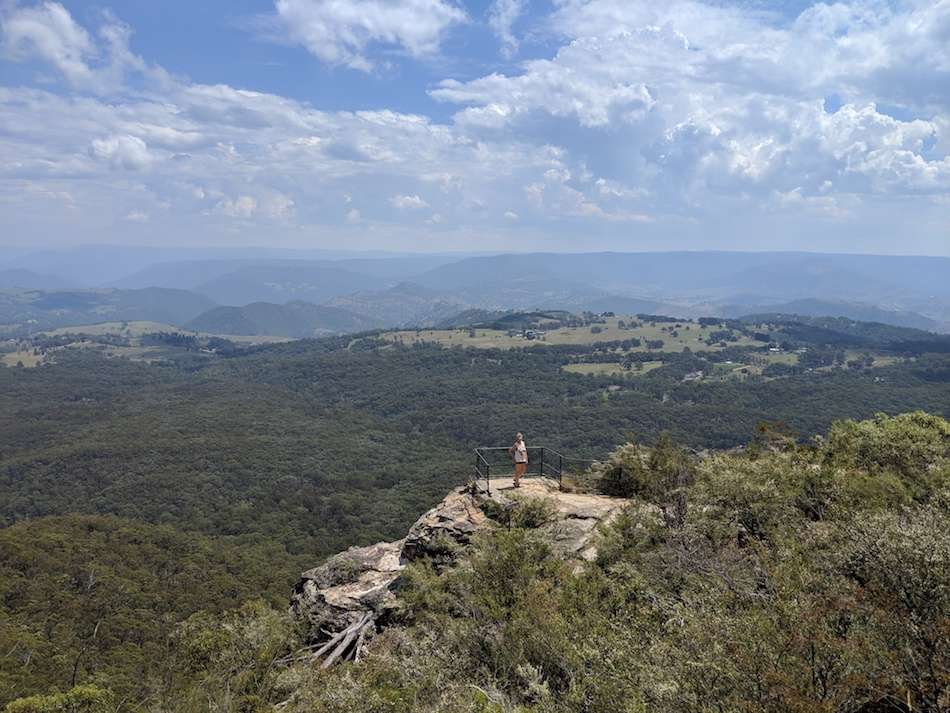 hargraves lookout Blue Mountains National Park