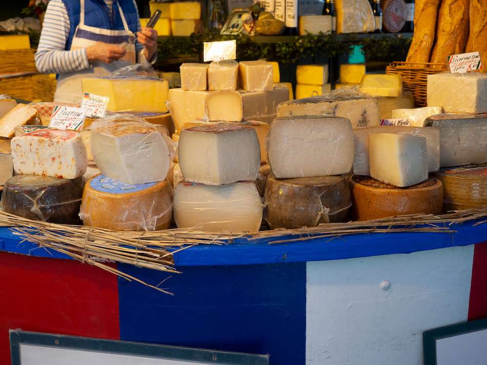 Cheese Market in Munich