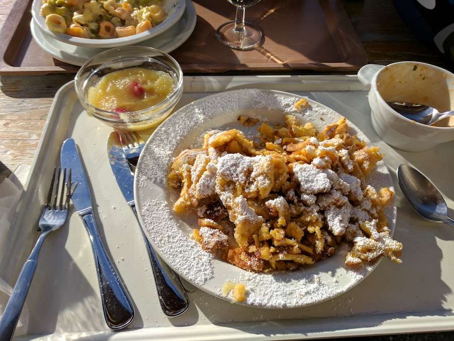 Kaiserschmarrn munich vegetarian food