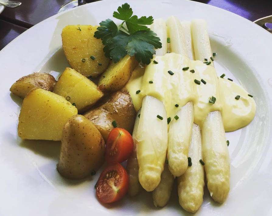 spargel Munich vegetarian food