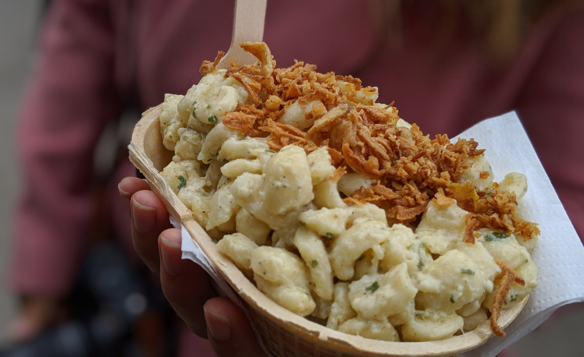 Käsespätzel German vegetarian food