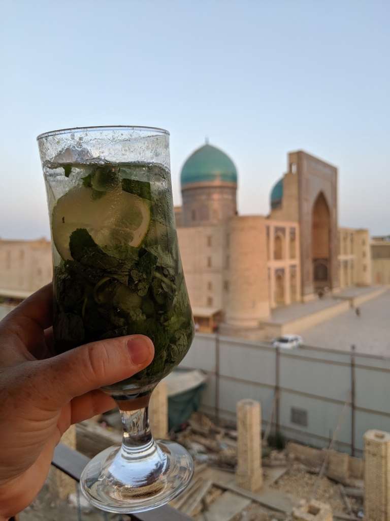 cocktails in Uzbekistan