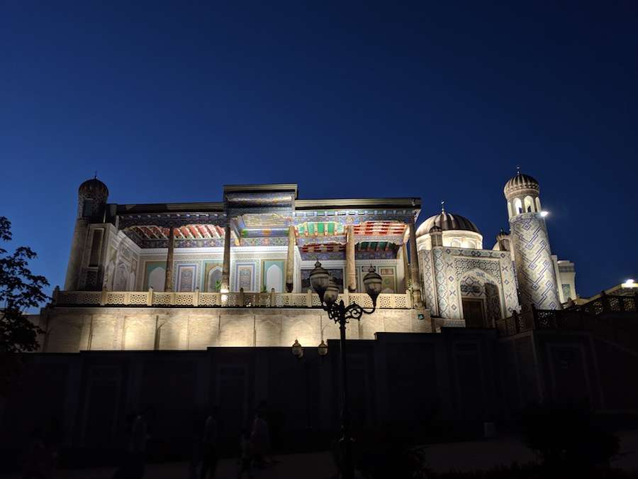 samarkand night photography