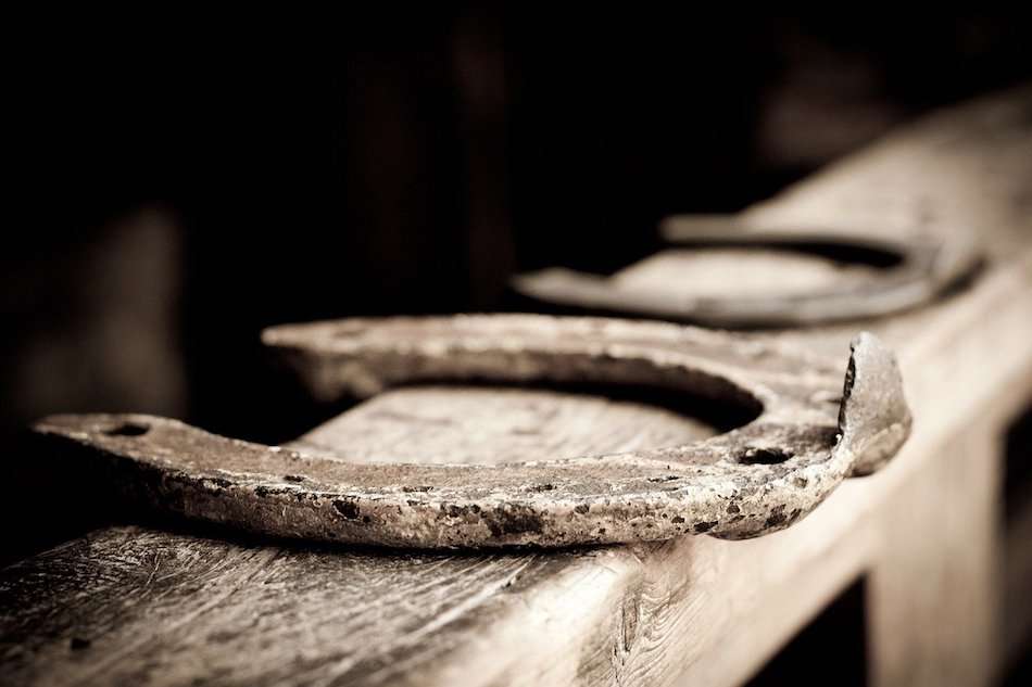 horseshoe good luck new years eve tradition