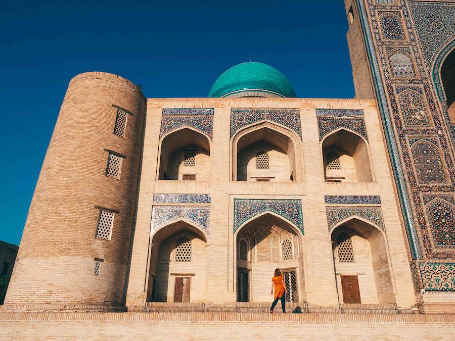 Mir-i-Arab Madrasa Bukhara Uzbekistan