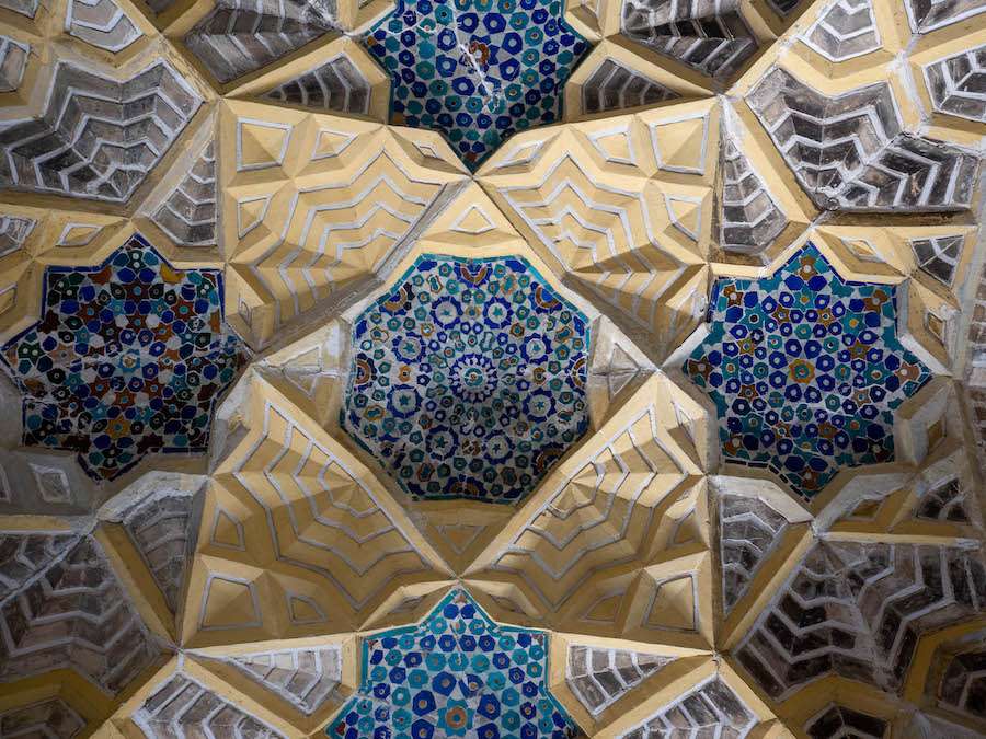 Bukhara Uzbekistan tiles