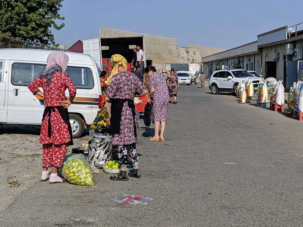 Bukhara shopping street