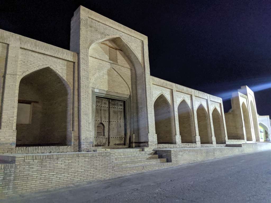Bukhara at night
