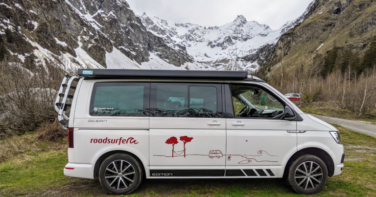 Switzerland campervan road trip and camping tips