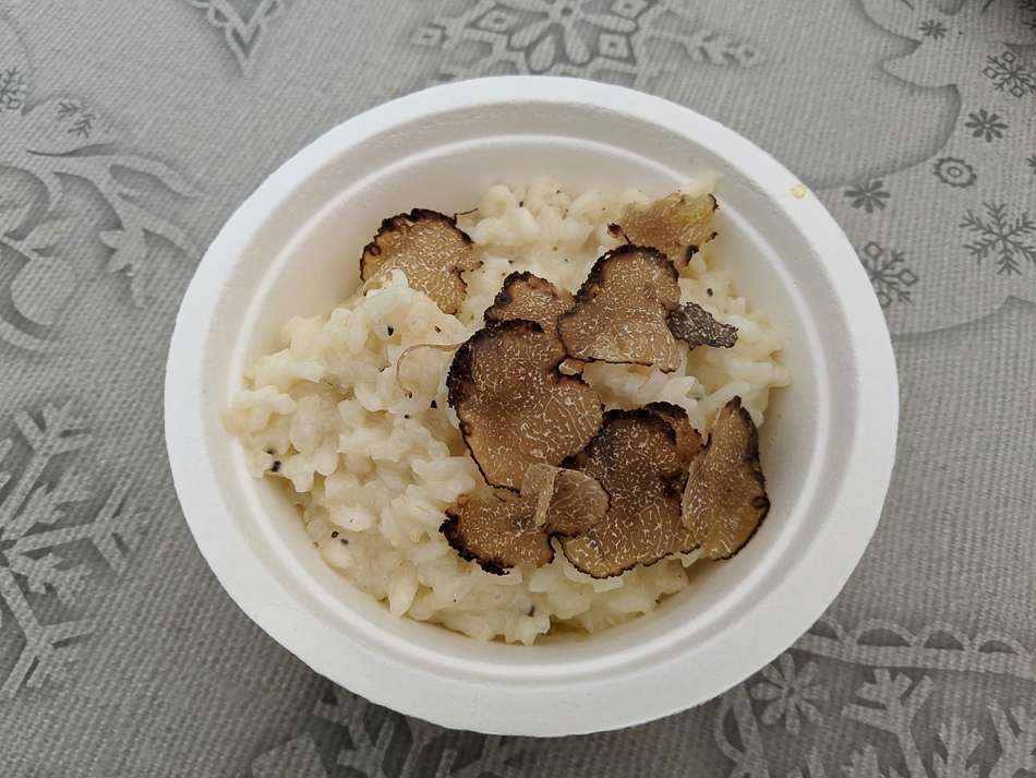 Colmar Christmas gourmet christmas markets truffle risotto