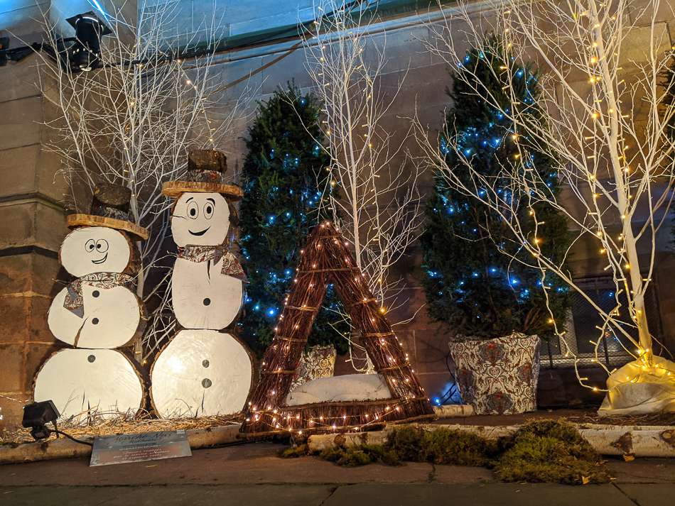 Mulhouse Christmas market snowman decorations