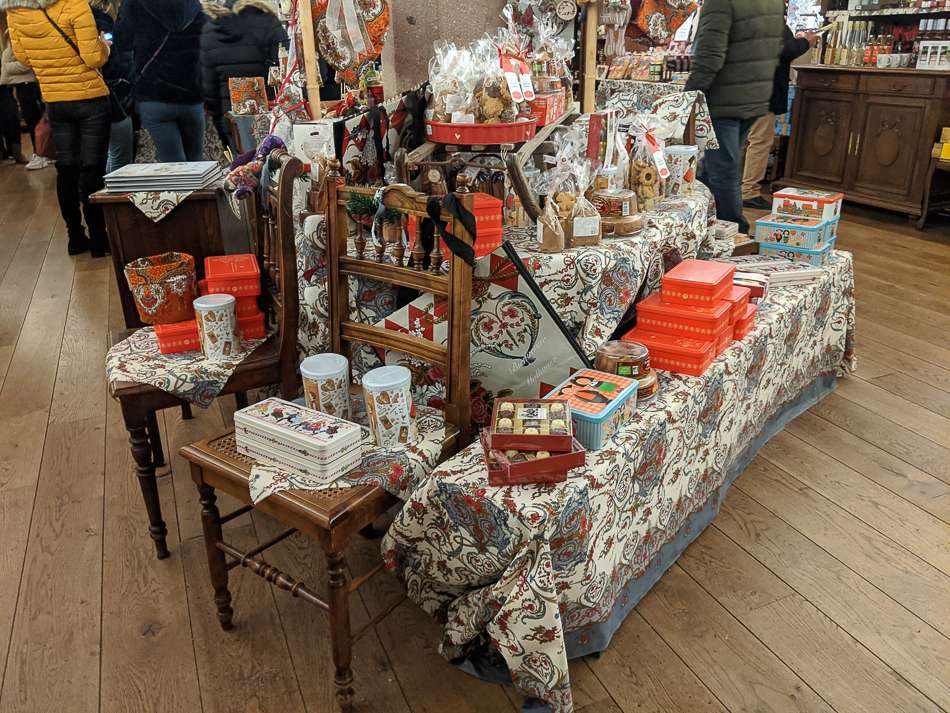 Mulhouse Christmas market fabric