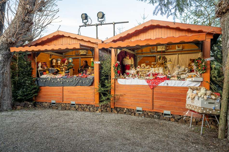 Pfastatt Christmas Market stalls