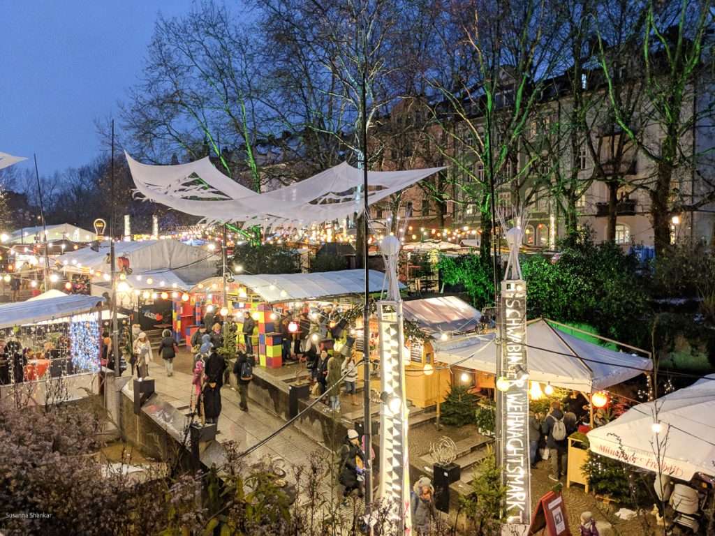 Schwabing Art Christmas Market Munich 