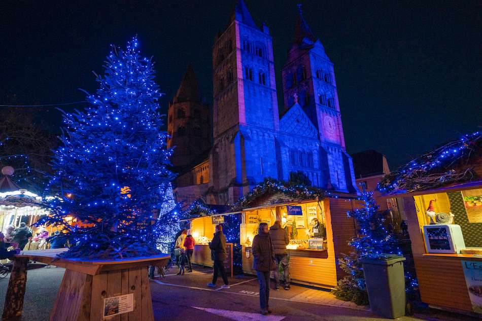 Guebwiller Bleu Noel Christmas market