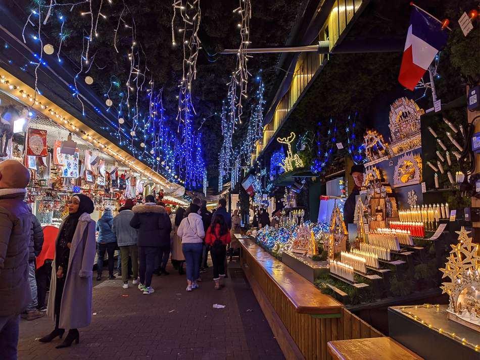 Strasbourg Chriskindelsmarik traditional christmas stalls