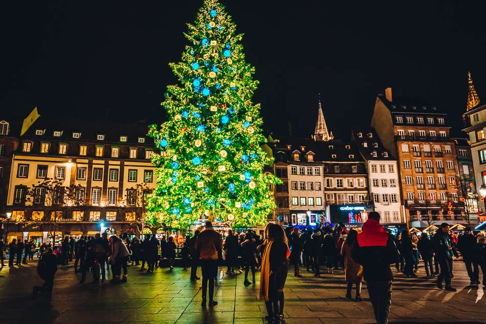 Place Kleber Strasbourg Christmas Tree