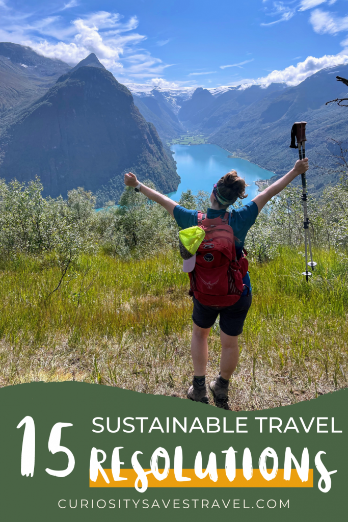15 sustainable travel New Year's resolutions for more responsible travel