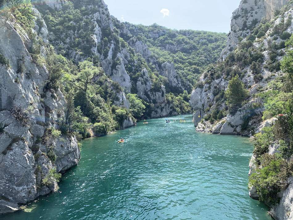 Gorges de Verdon France Salut from Paris Lena