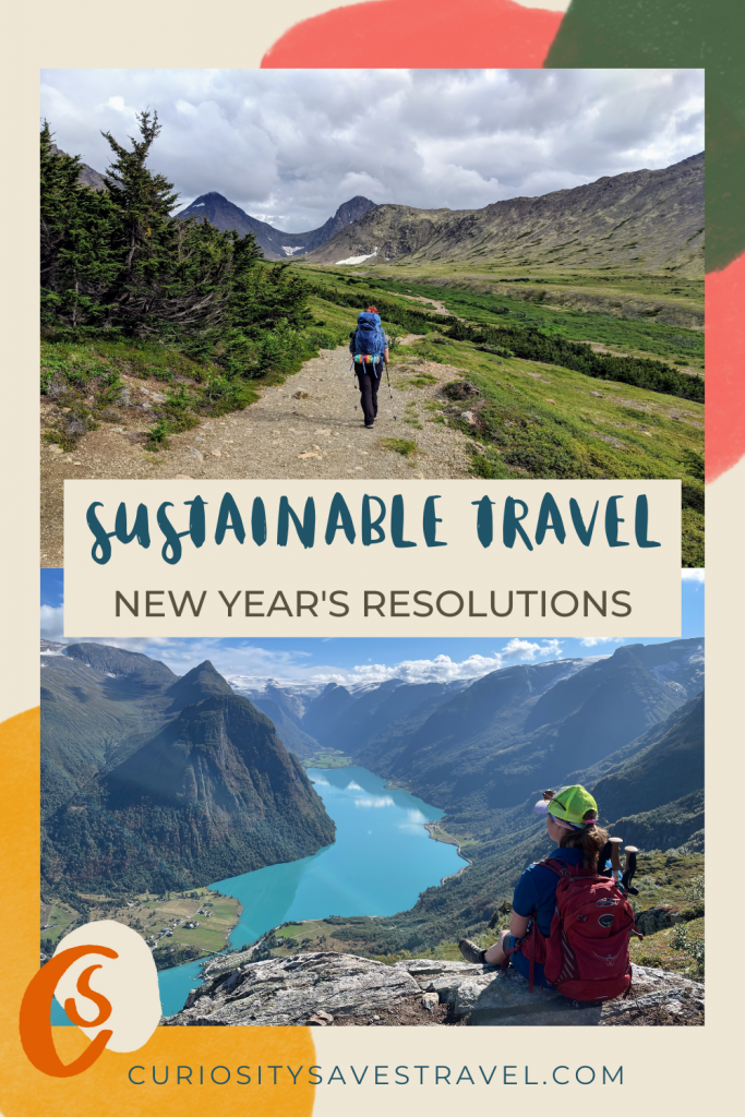 Sustainable travel New Year's Resolutions from top sustainable travel bloggers