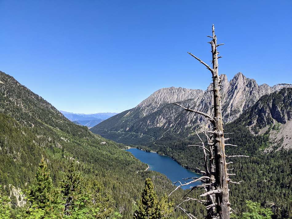 Viewpoint St. Maurice Lake National Park Catalonia