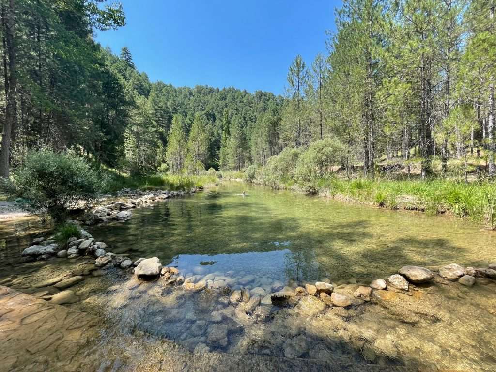 Camping Garotte Gordo Spain Natural Swimming Pool
