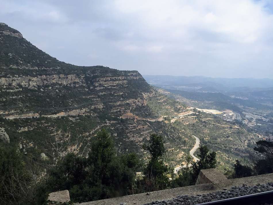 Rack Railway Montserrat Train