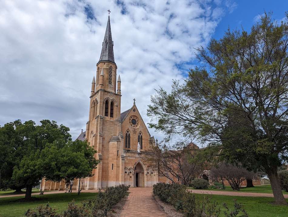 Church in Downtown Mudgee Australia