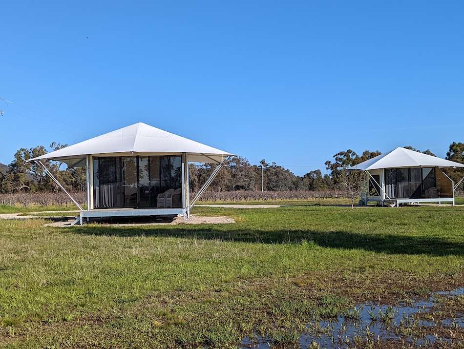 Glamping Pod Blue Wren Farmhouse