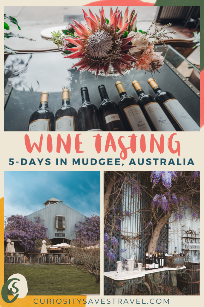 Mudgee Australia Wine Tasting the perfect 5 day itinerary