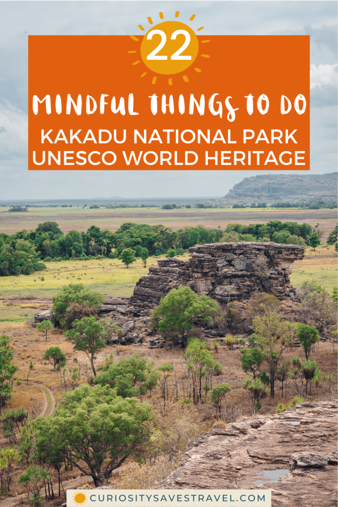 Cultural ecotourism in Kakadu National Park and UNESCO World Heritage Site