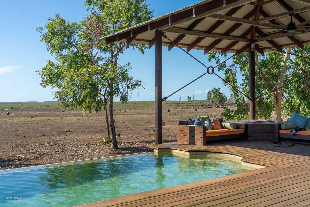 Bamurru Plains swimming pool