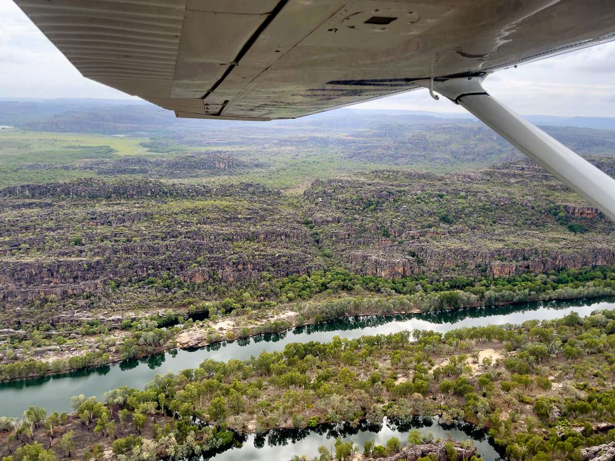 scenic flight over Kakadu