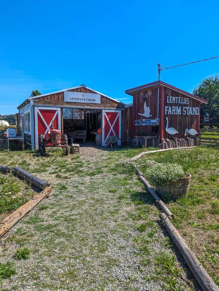 Comox Valley Things to Visit Farm Stands Lentelus Farms